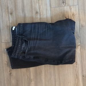 Good American Good Mom High Rise Jeans Black Size 22